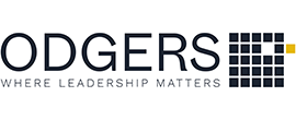 Odgers Blue Gold Logo White Background WLM